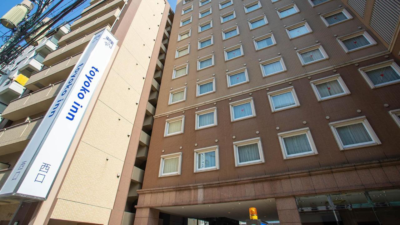 Toyoko Inn Kagoshima Chuo Eki Nishi Guchi Exterior foto